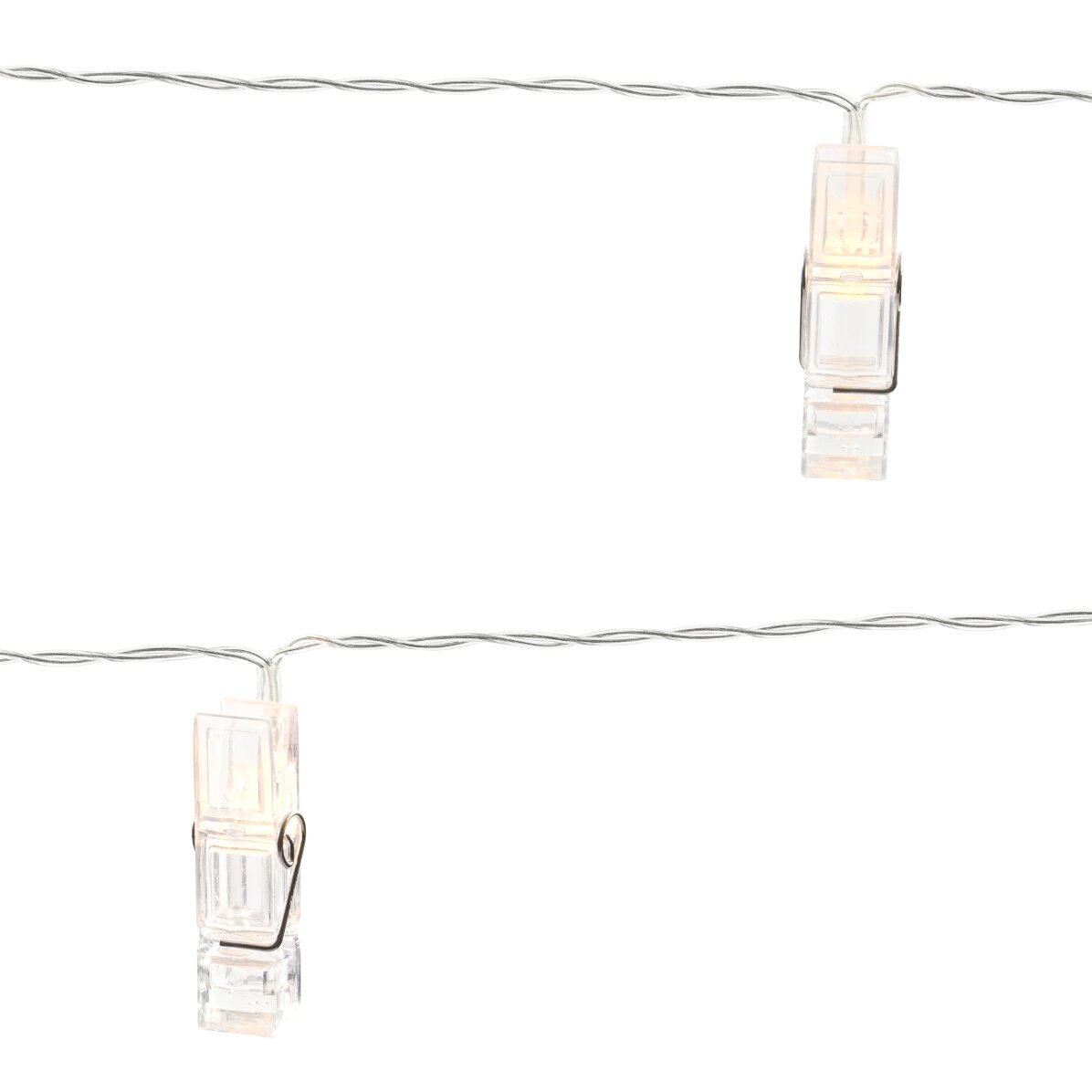 Instalație cleme foto iluminate