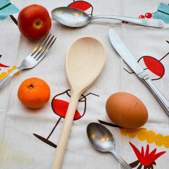 Lingură de lemn personalizată - Muffins Expert