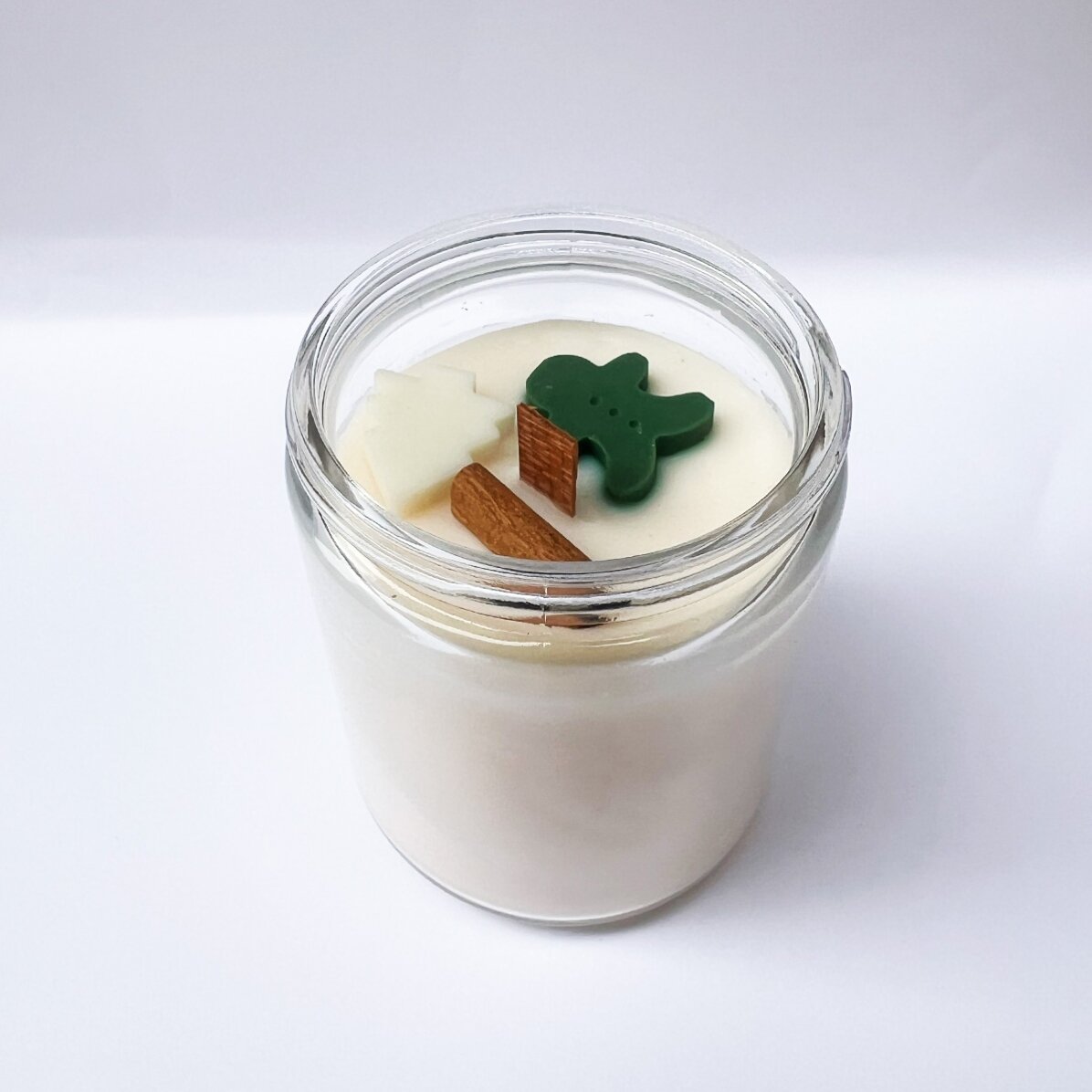 Lumânare mare parfumată personalizată cu text - Smells like