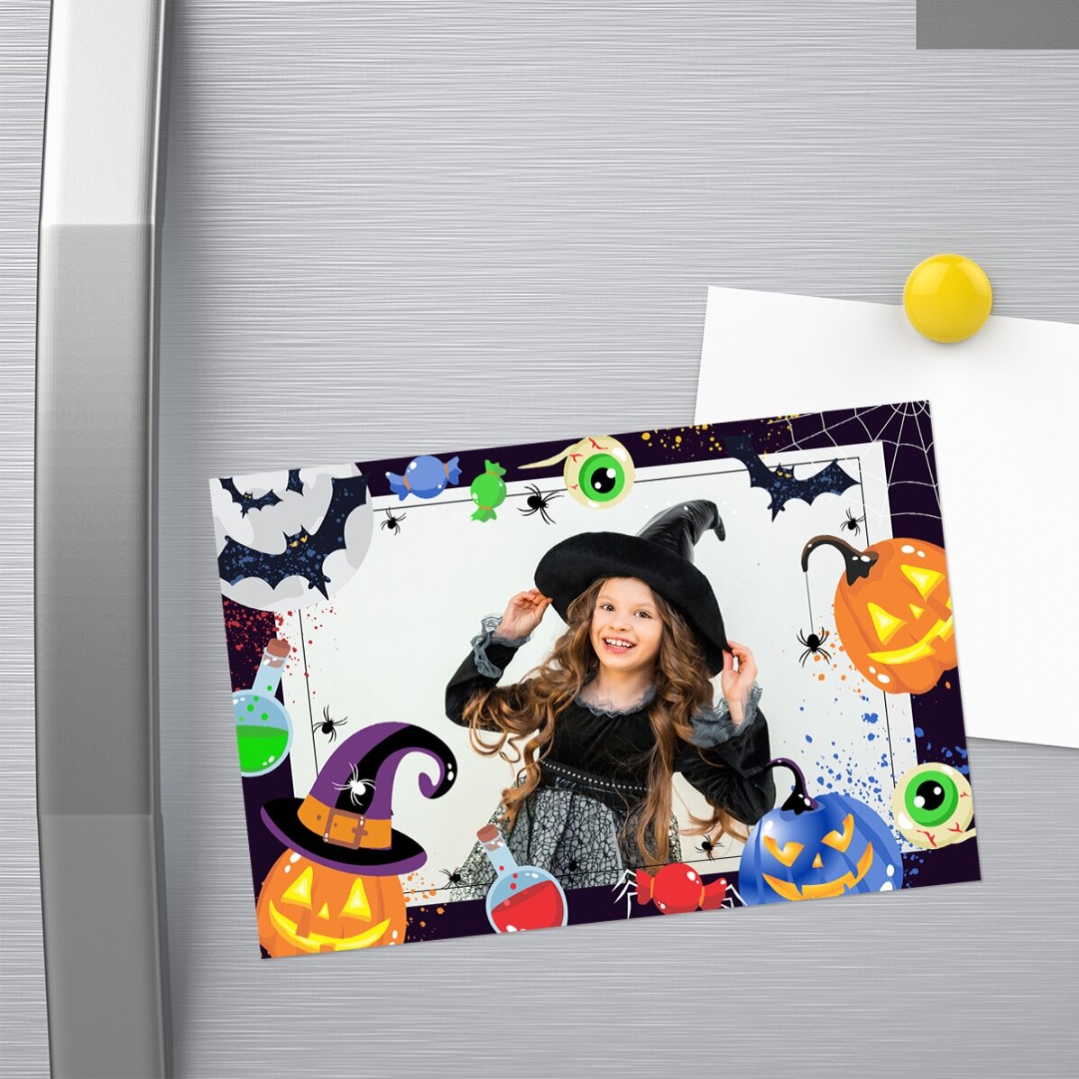 Magnet 15x10 cm personalizat cu o poză - Halloween