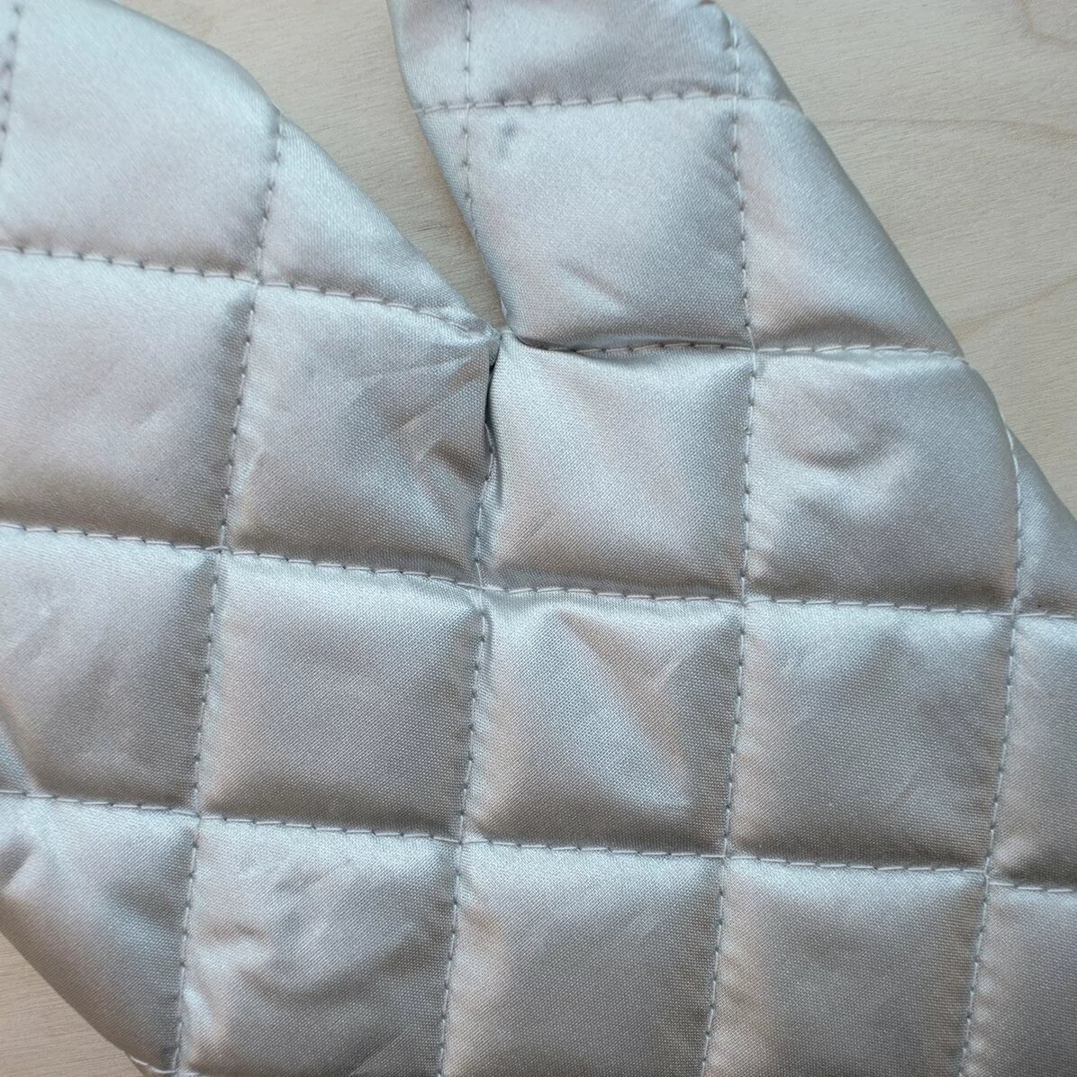 Mănușă de bucătărie personalizată cu text - Leaf pattern