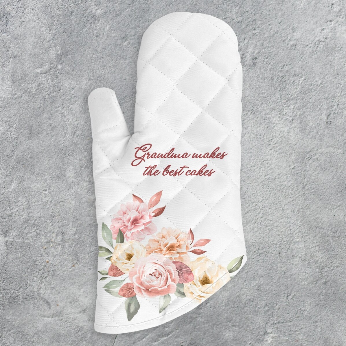 Mănușă de bucătărie personalizată cu text - Grandma