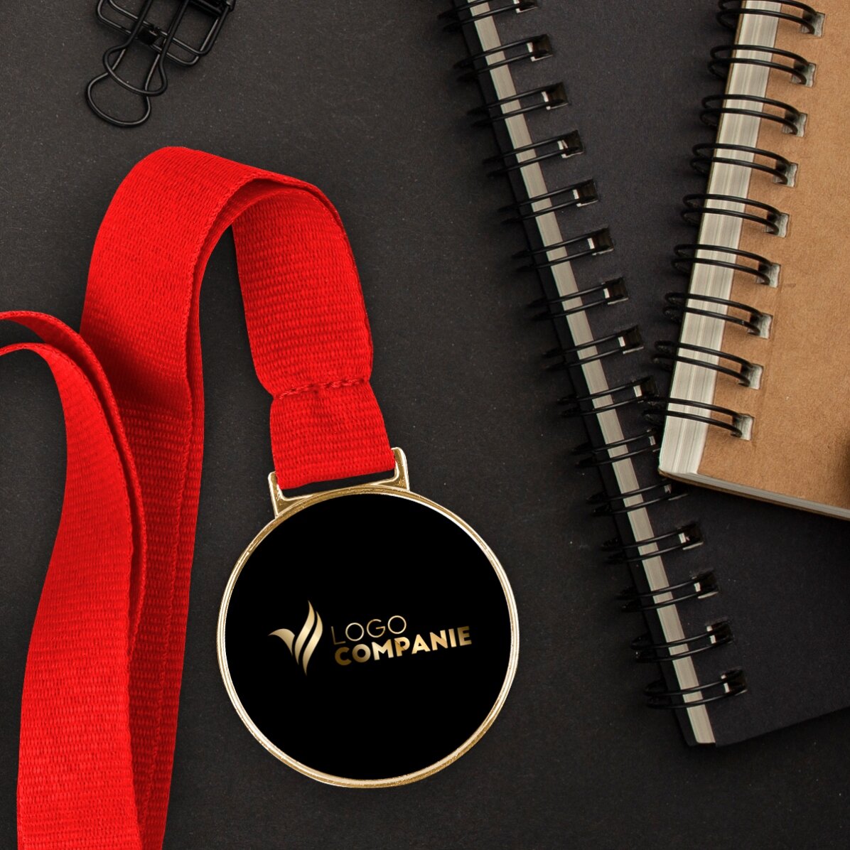 Medalie personalizată cu logo