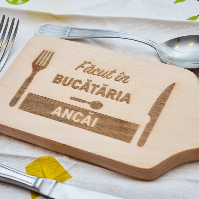 Mini tocător personalizat - Făcut în bucătărie