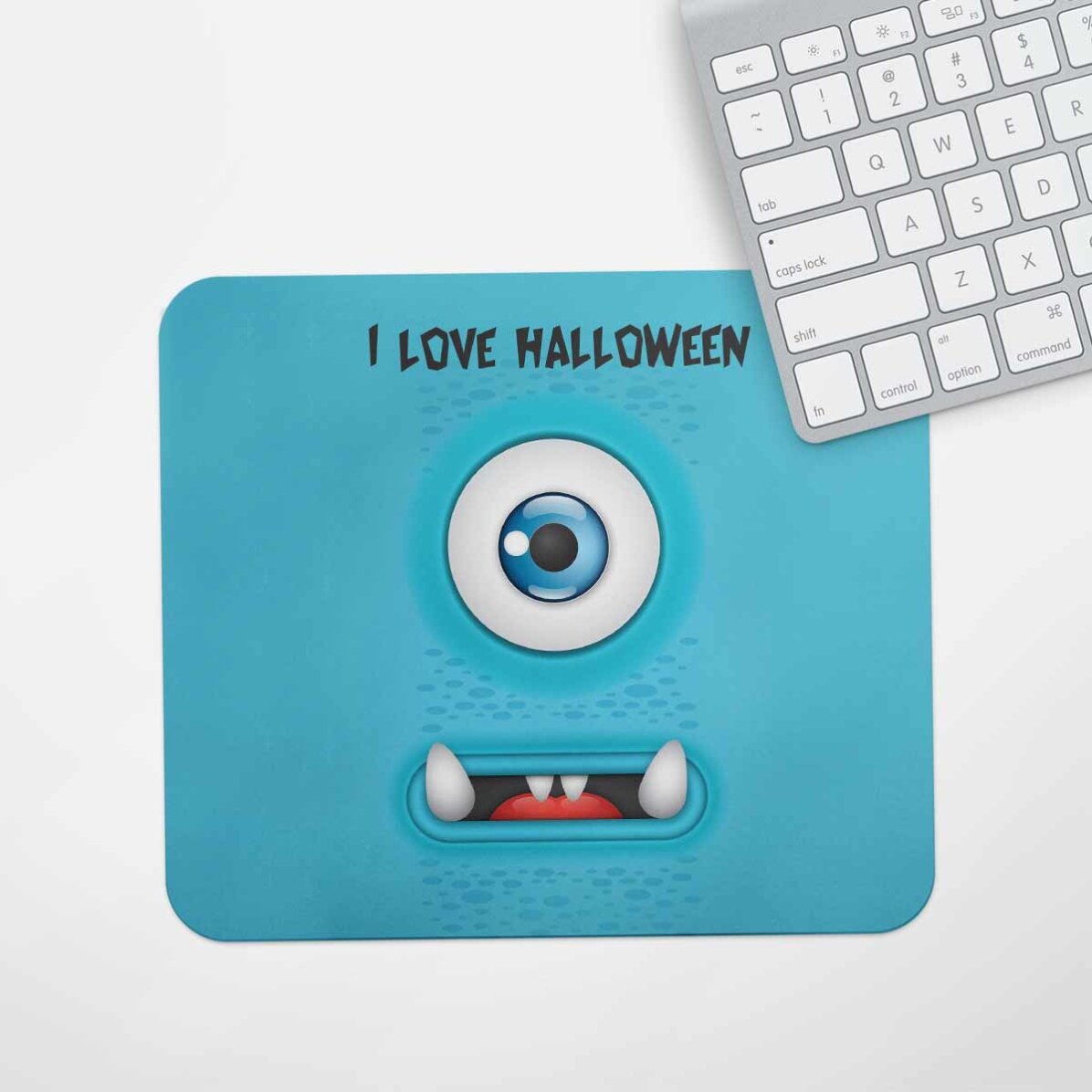 Mouse pad personalizat cu text - Model Monstru