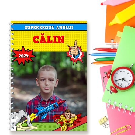 Персонализиран бележник с снимка и текст - Комикс