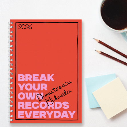 Notebook personalizat cu text - Bold