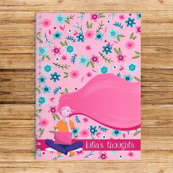 Notebook personalizat cu text - Iulia