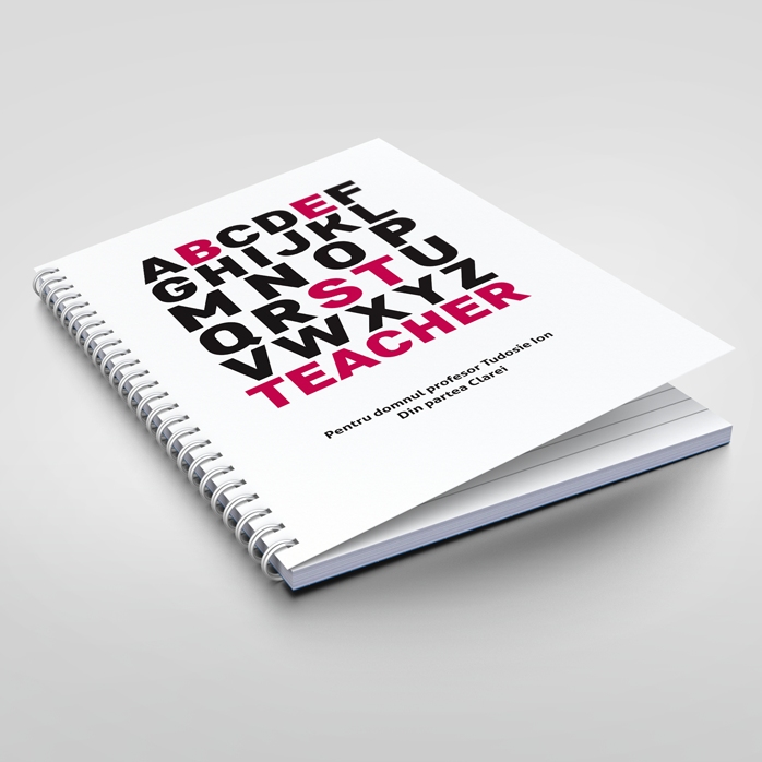 Notebook personalizat - Best Person