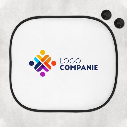 Parasolar auto personalizat cu logo