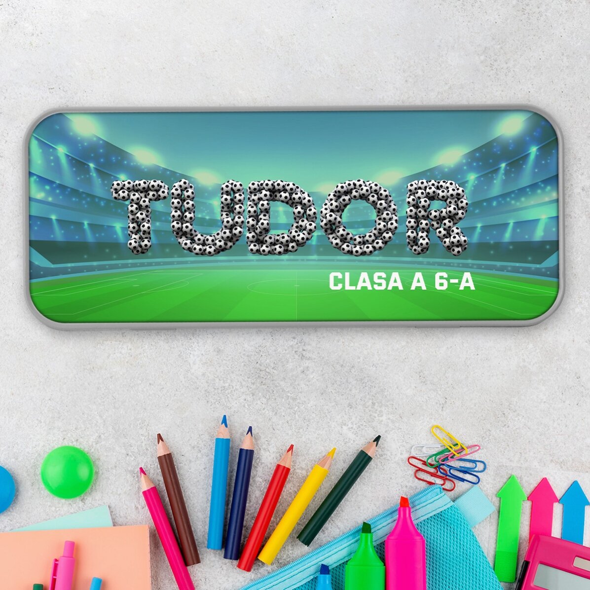 Penar personalizat cu nume - Fotbal