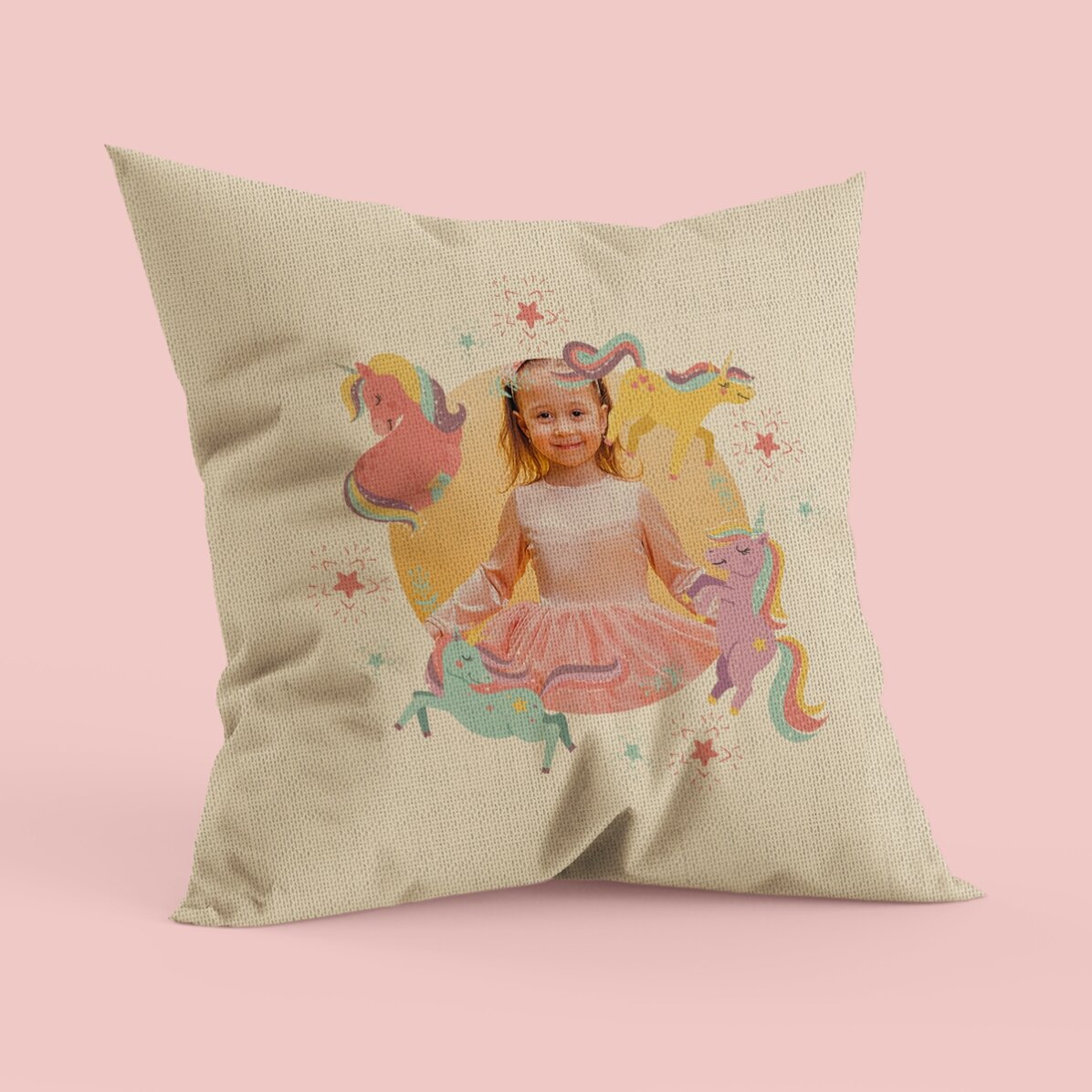 Pernă personalizată cu 1 poză - Pony - In