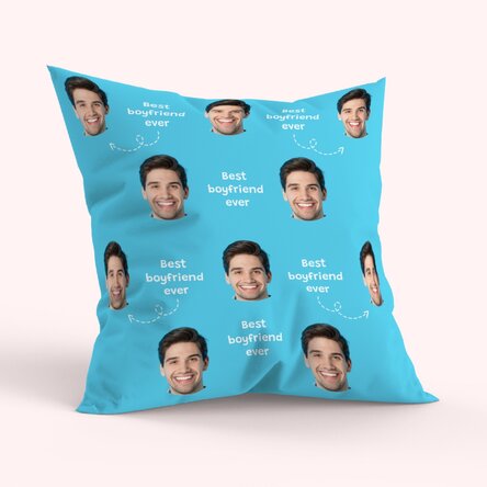 Pernă personalizată cu 10 poze față-verso - Boyfriend