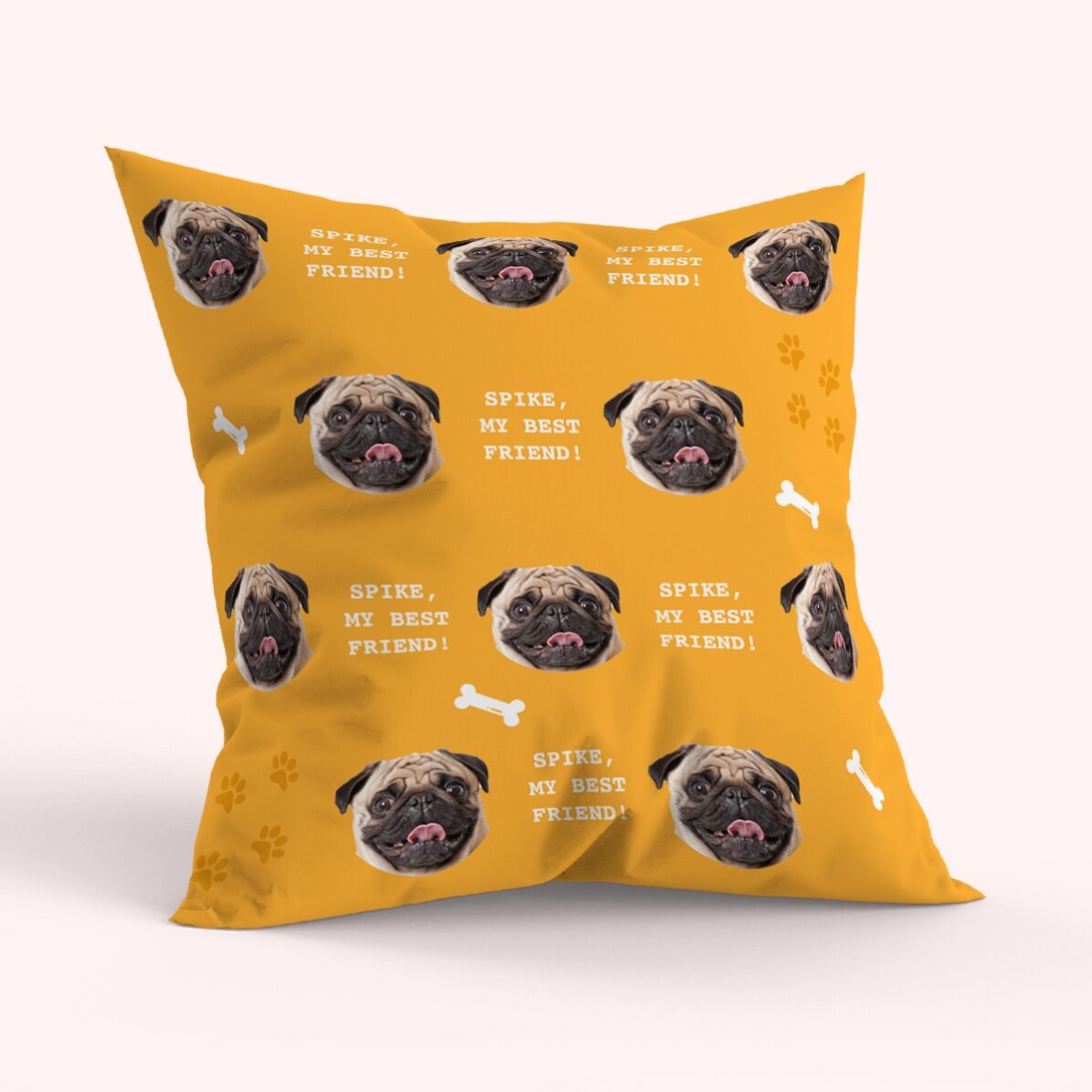 Pernă personalizată cu 10 poze față-verso - Dog