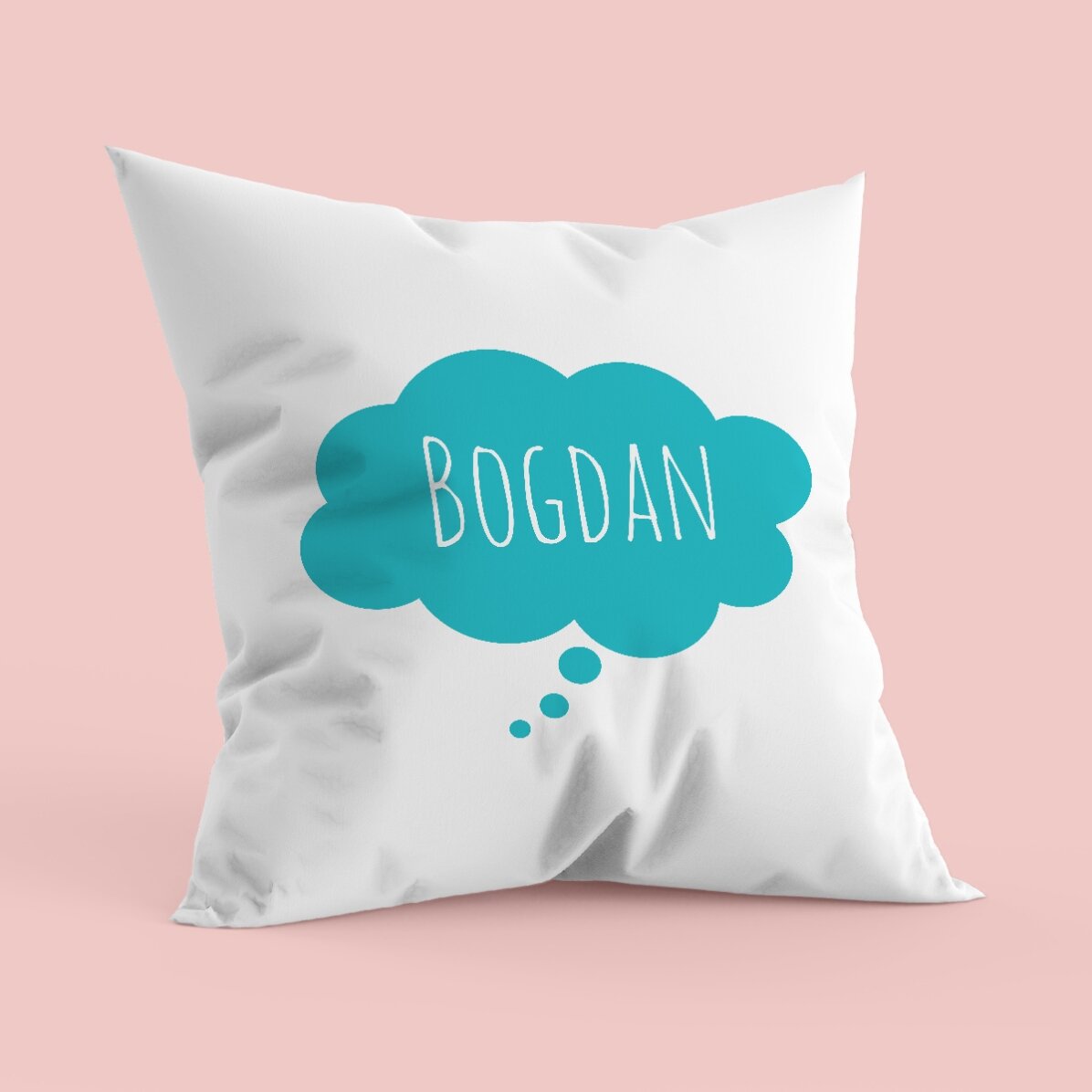 Pernă personalizată cu norișor