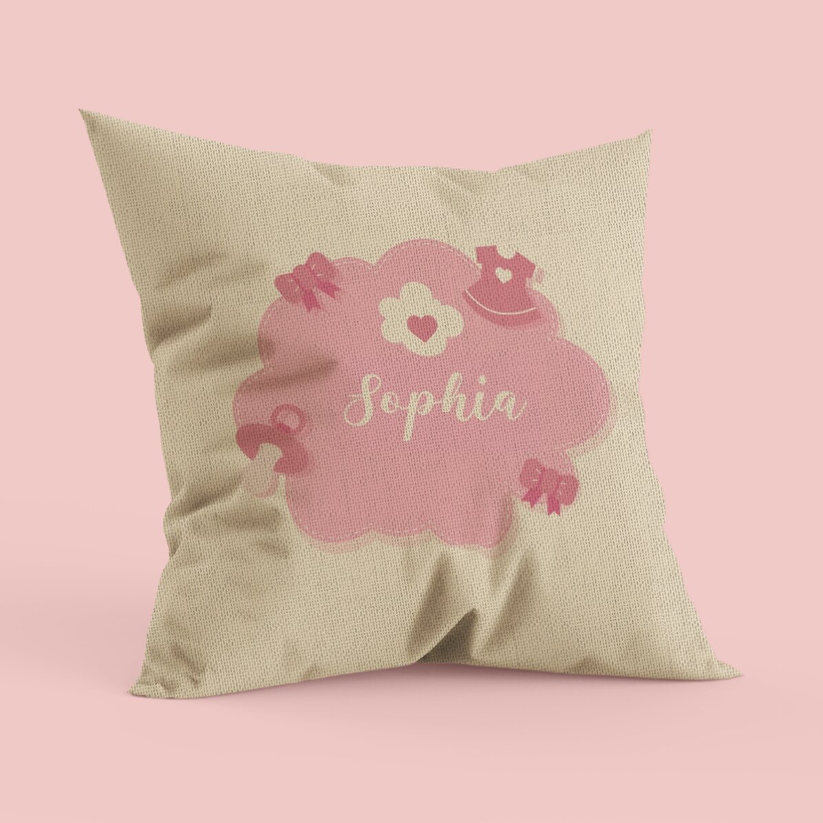 Pernă personalizată cu text - Baby - In