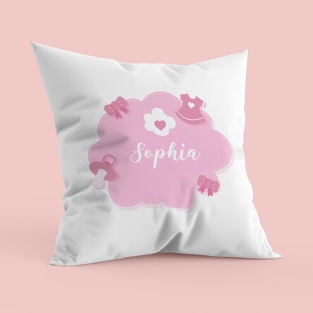 Pernă personalizată cu text - Baby