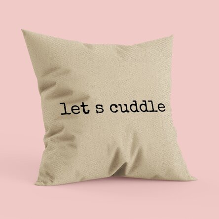 Pernă personalizată cu text - Let