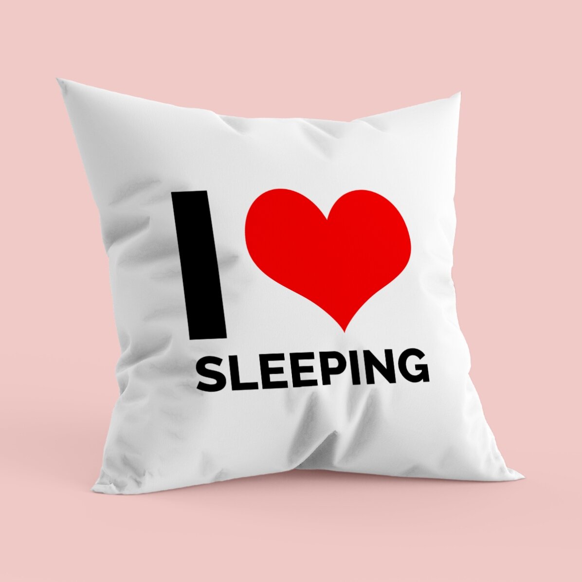 Pernă personalizată - I LOVE