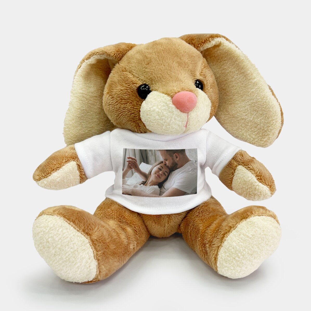 Pluș iepure personalizat cu o poză