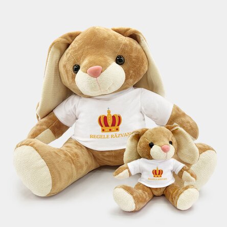 Pluș iepure personalizat - Rege