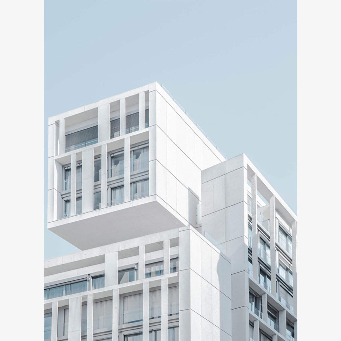 Poster Clădire în Madrid