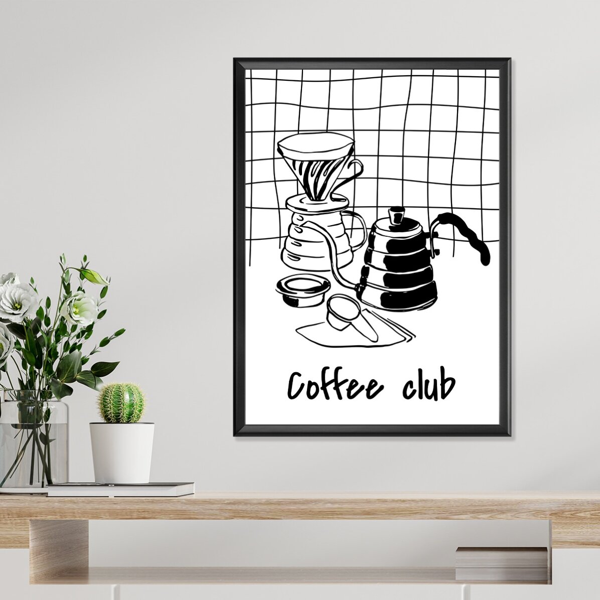 Poster Coffee Club
