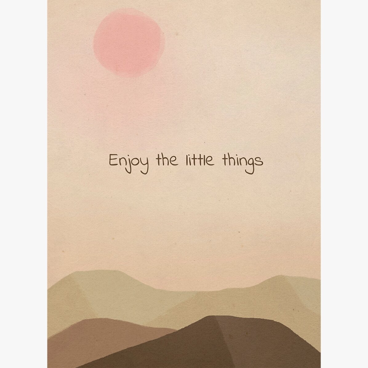 Poster Enjoy the little things