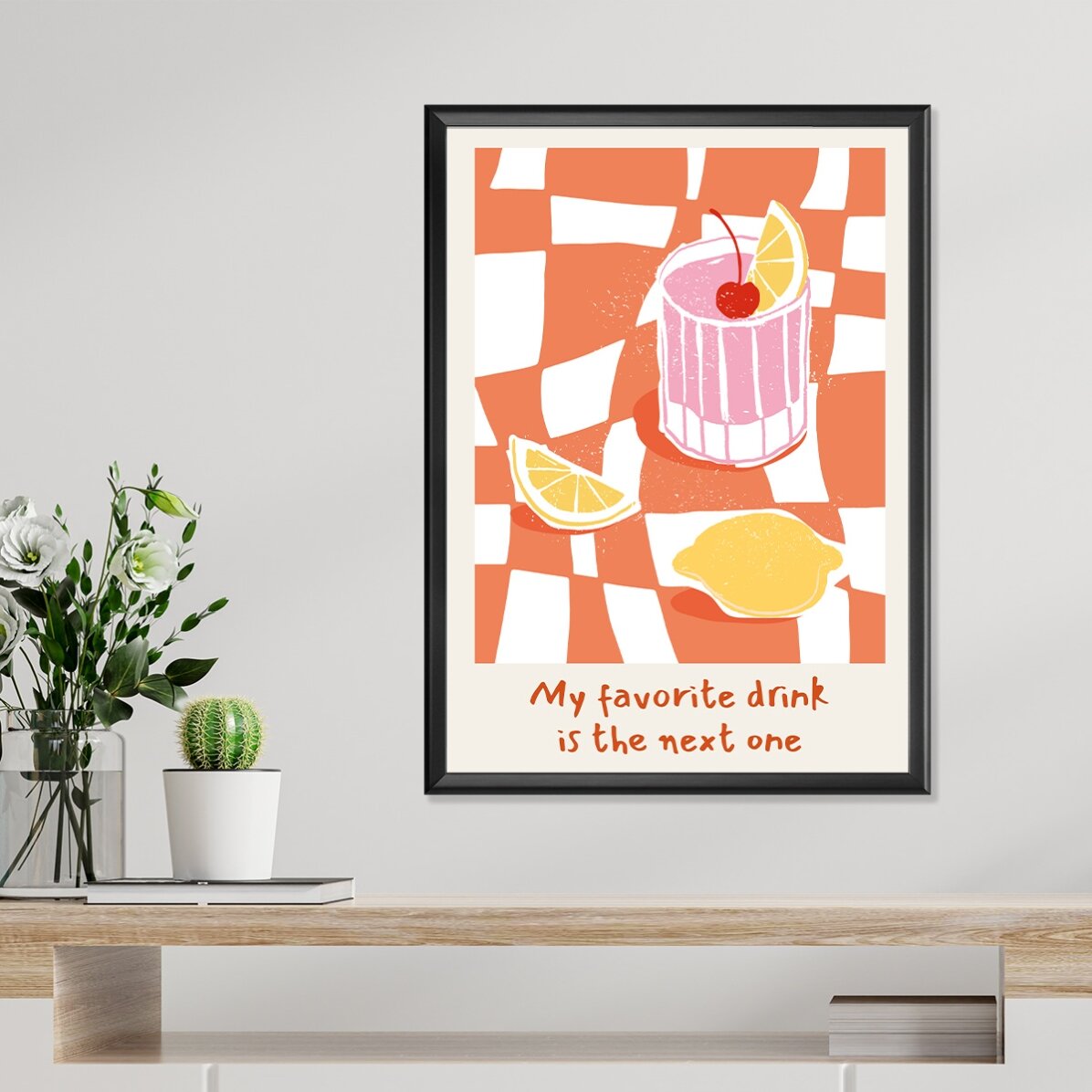 Poster Favorite Drink