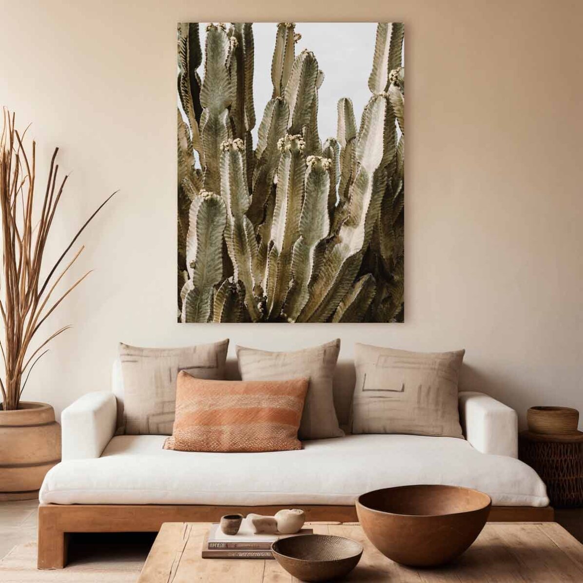 Poster green cactus