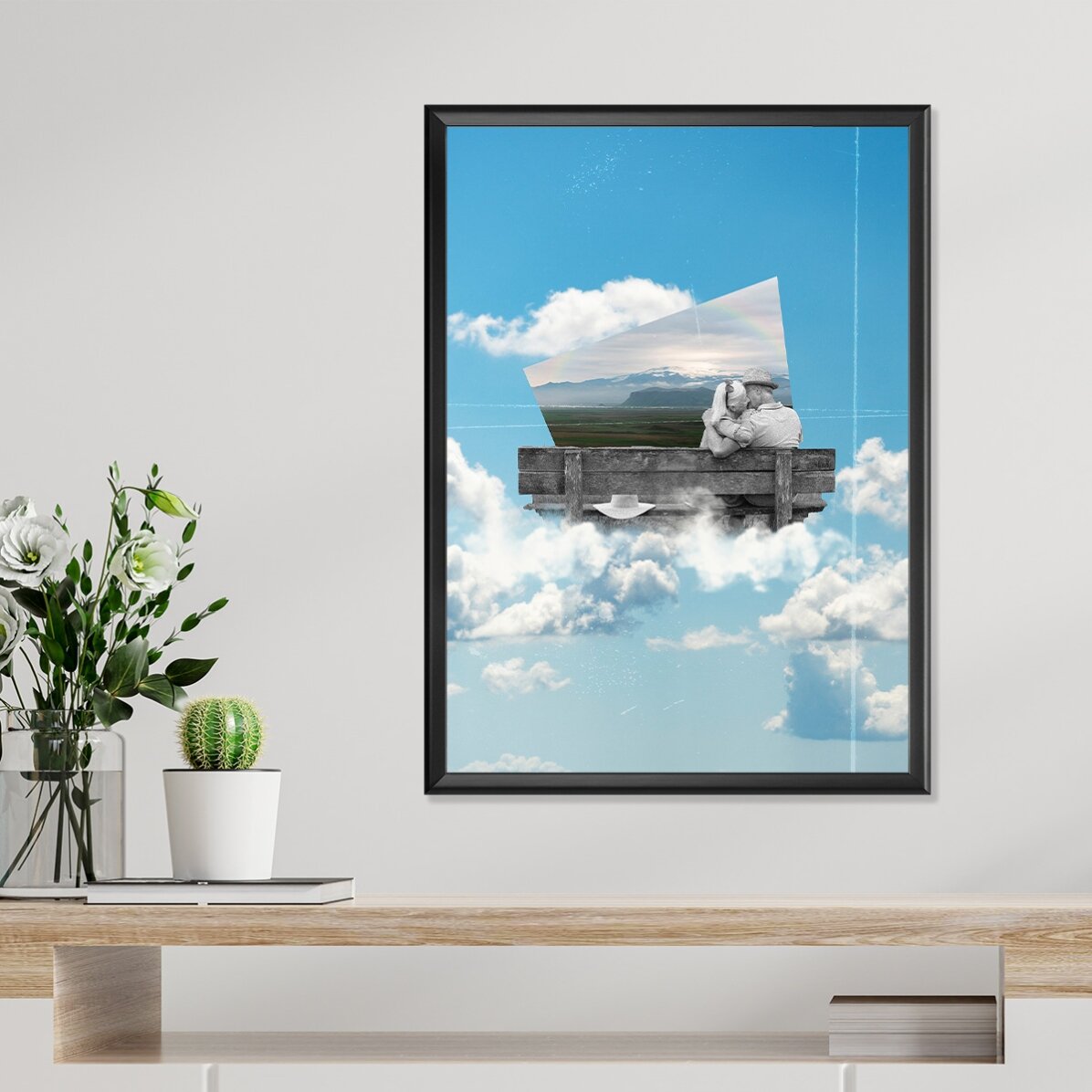 Poster Iubire printre nori