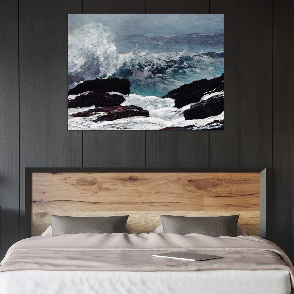 Poster landscape - Winslow Homer - Northeaster 1895