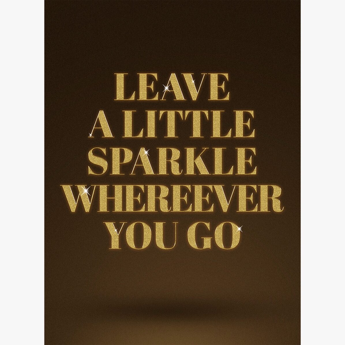 Poster Leave a spark