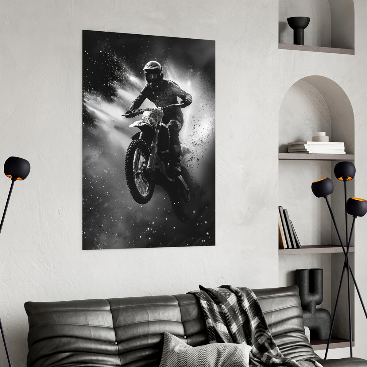 Poster Motociclist 
