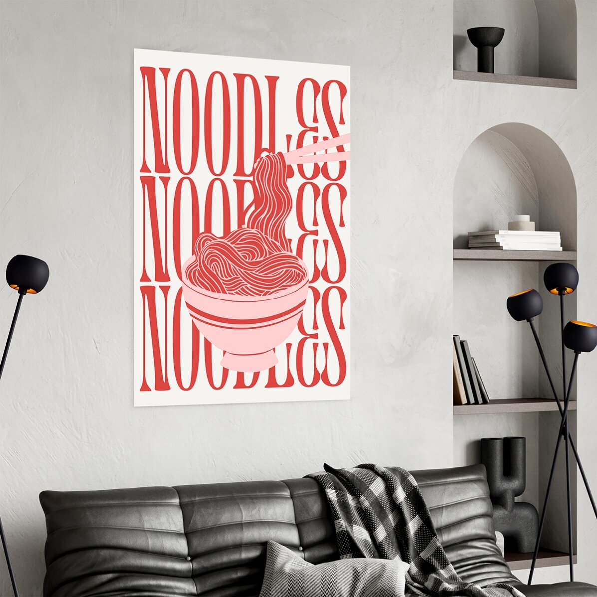 Poster Noodles Lover