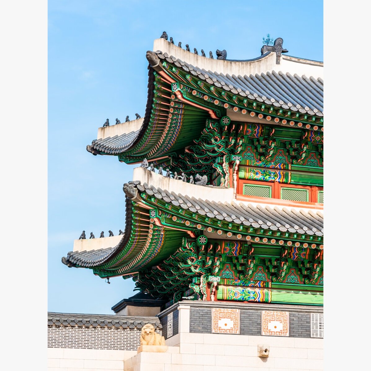 Poster Palat din Seul, Coreea de Sud