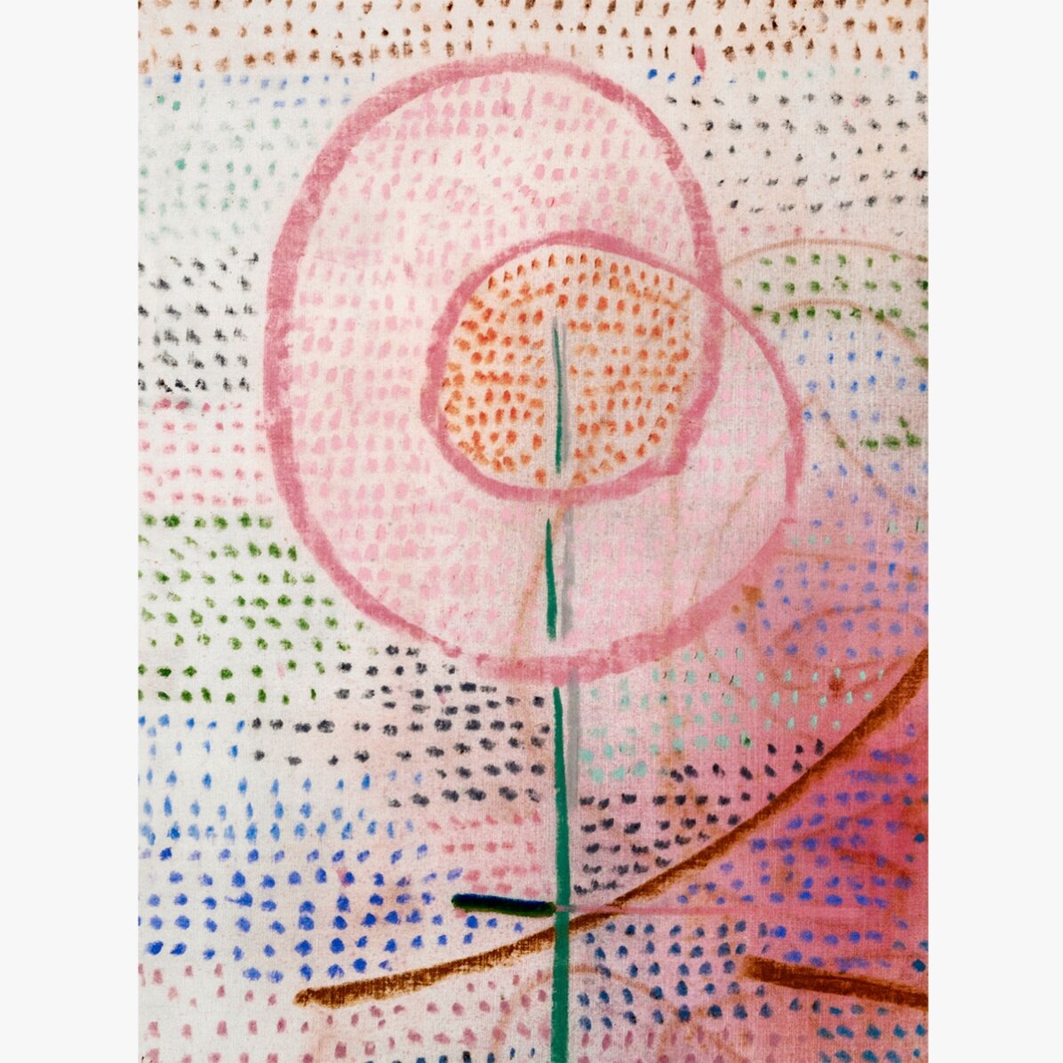 Poster Paul Klee, Blossoming 1934