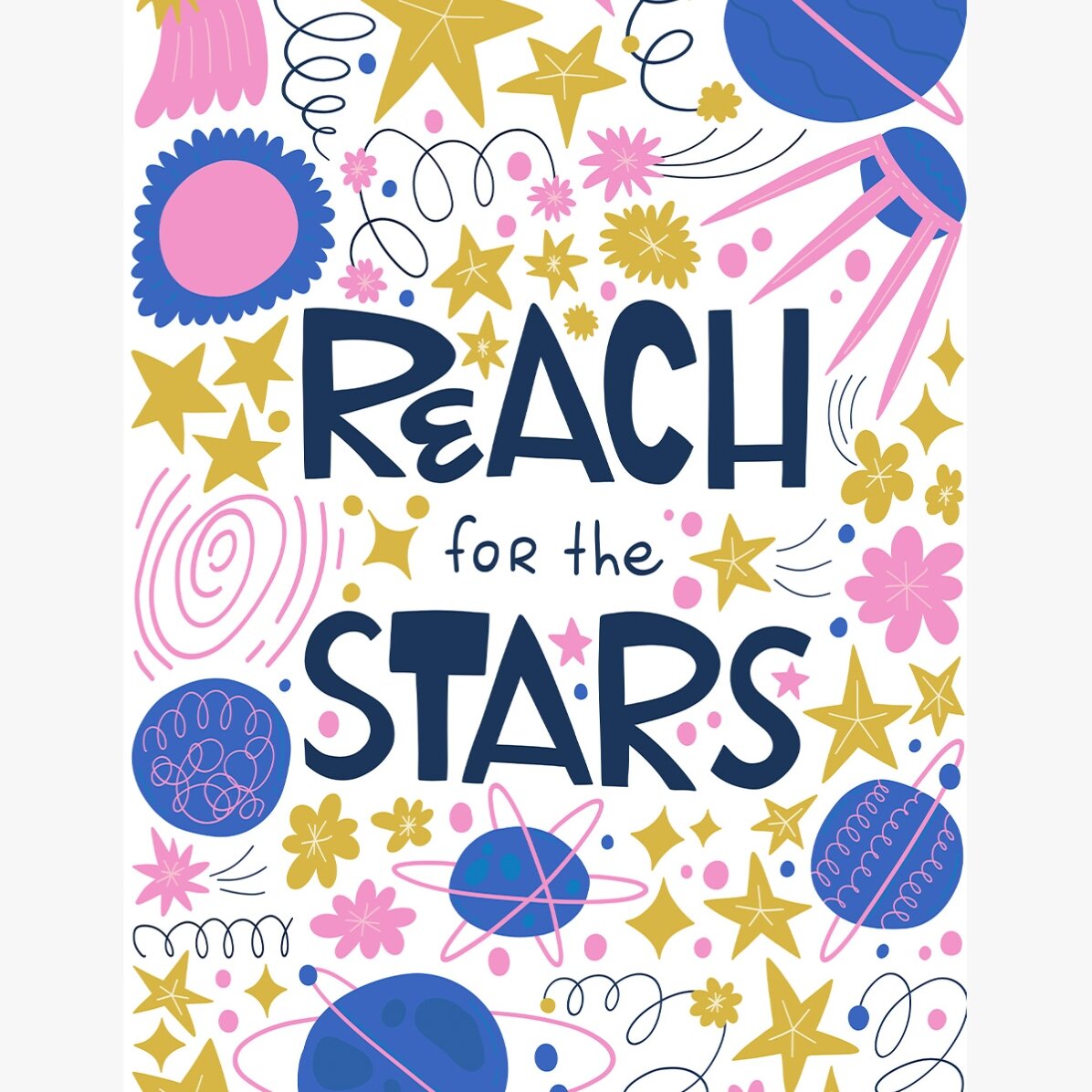 Poster Reach for the stars
