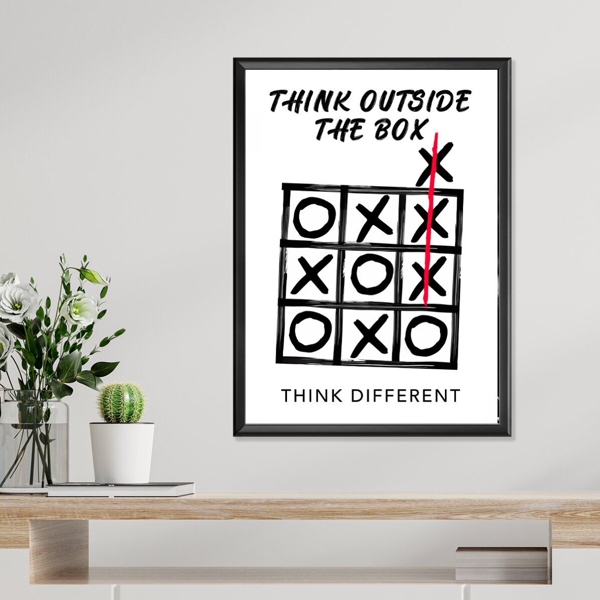 Poster Think outside the box