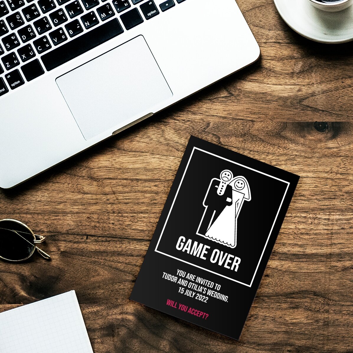 Poză 10x15 cm personalizată - Game over