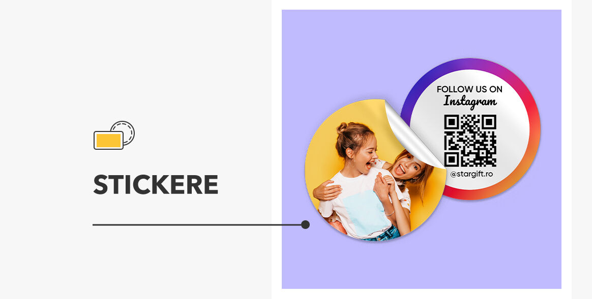 Stickere, etichete autoadezive personalizate