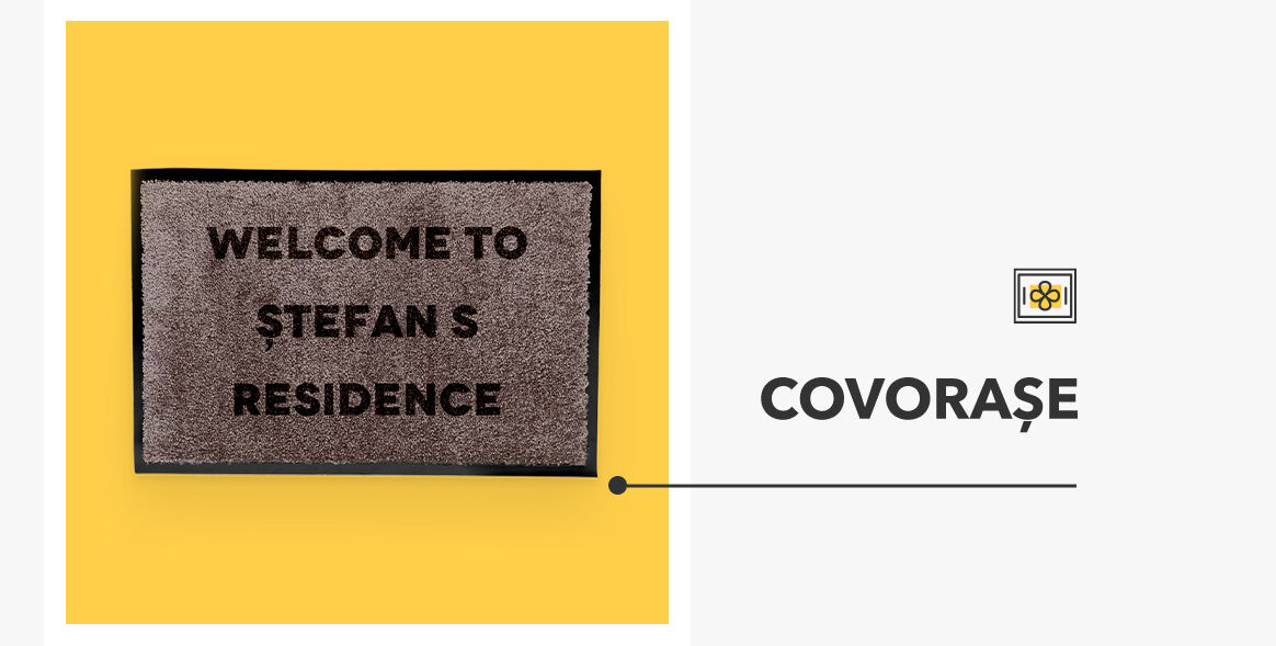 Covorașe personalizate