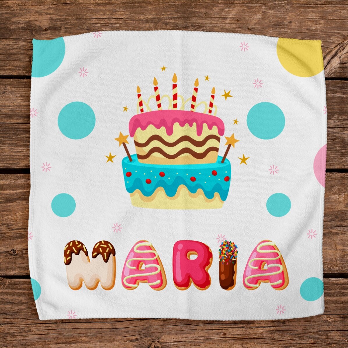 Prosop personalizat cu nume special - Tort