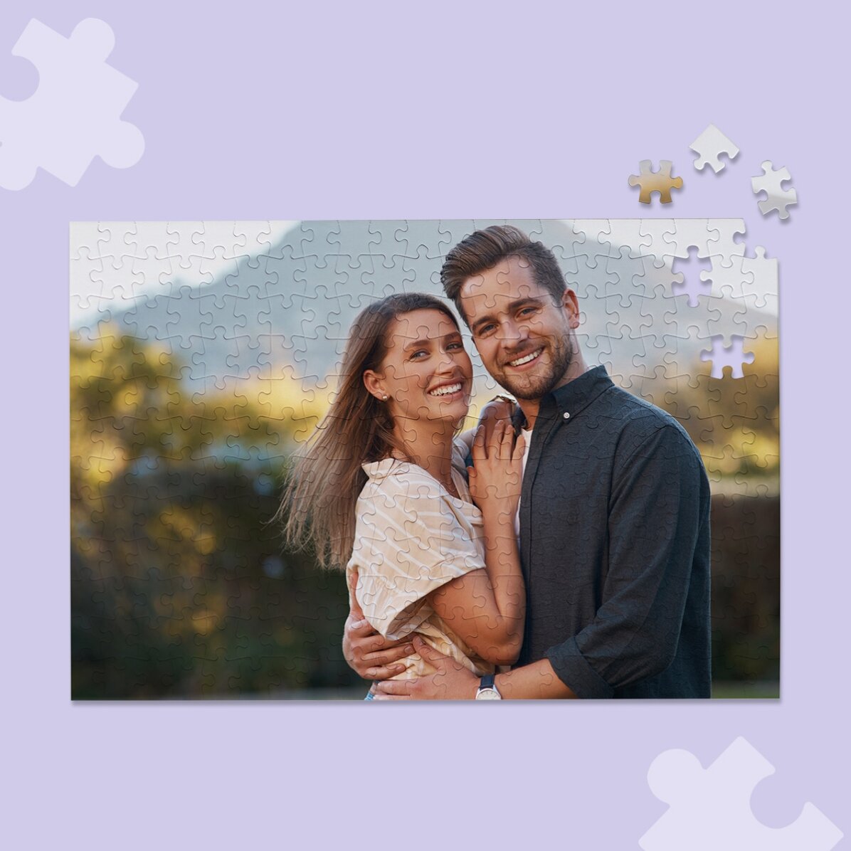 Puzzle personalizat cu o poză 36x24 cm