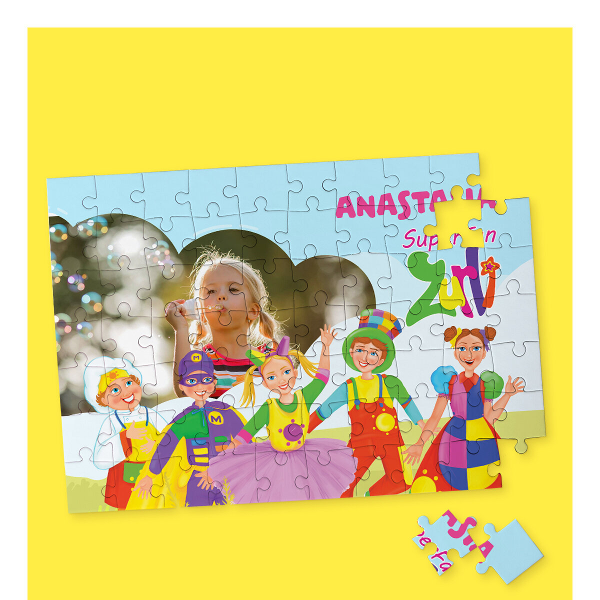 Персонализирани пъзели с официална лицензия от Gasca Zurli