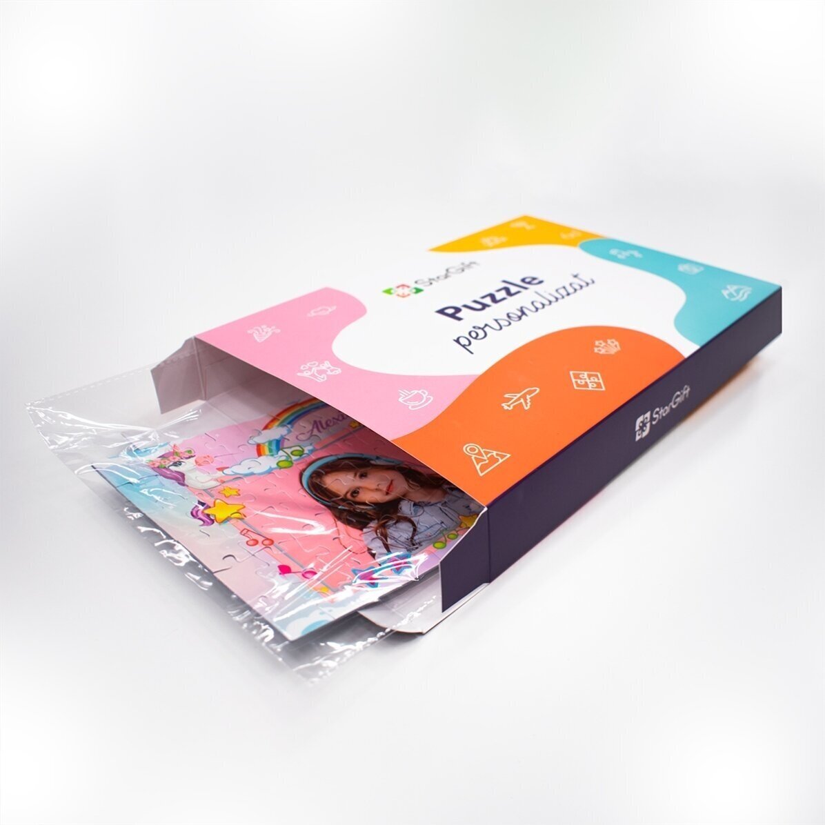 Puzzle personalizat pentru copii - Lighthouse King