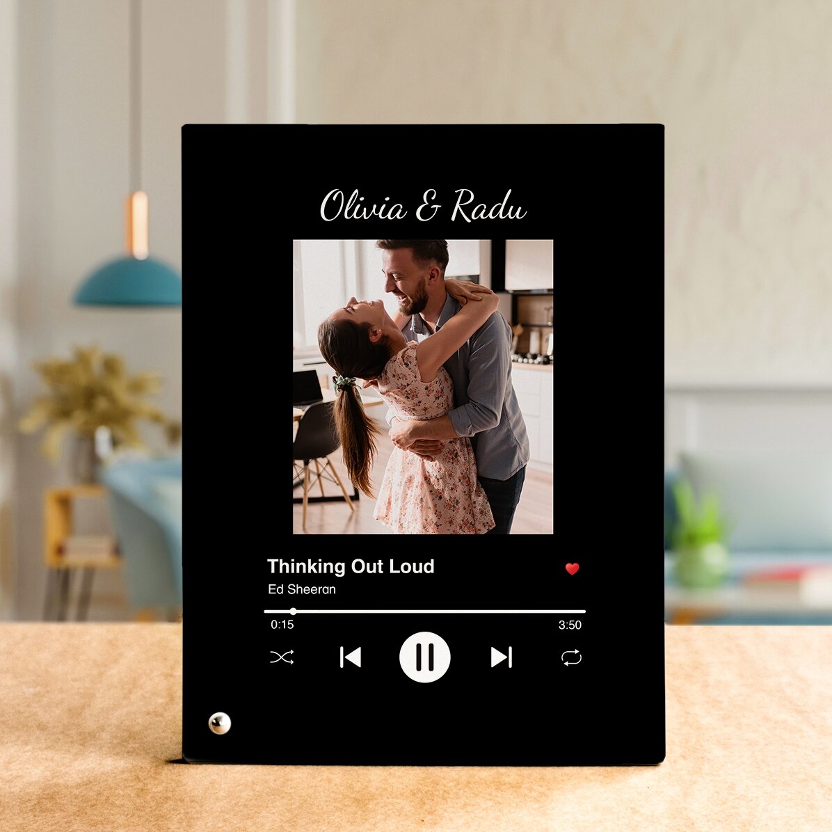 Ramă foto de birou - Melodia noastră