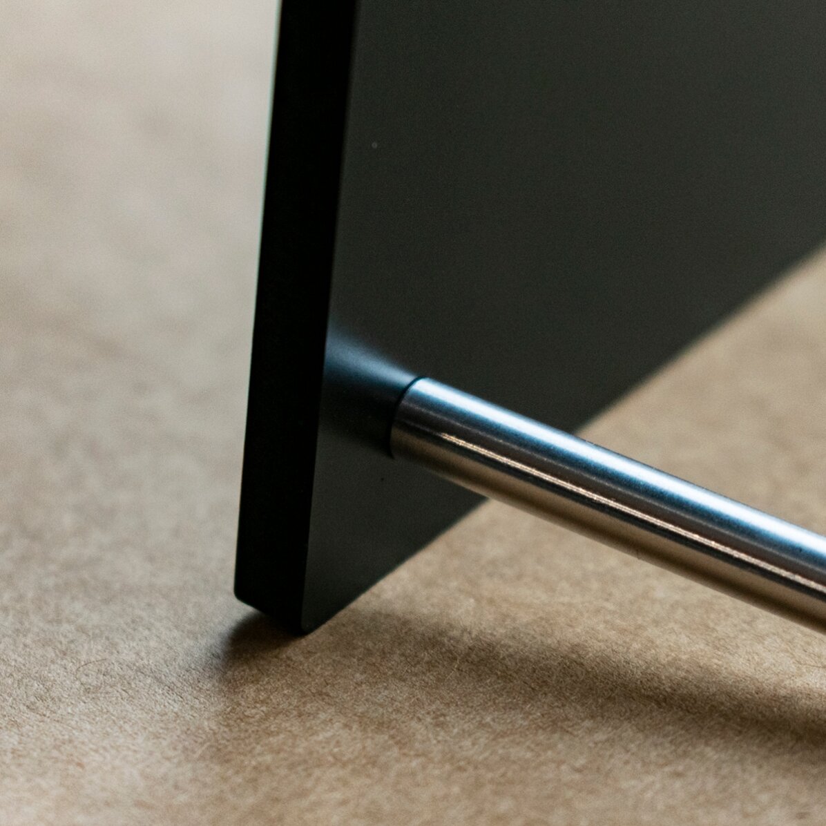 Ramă foto de birou personalizată cu text - Certificat de excelență