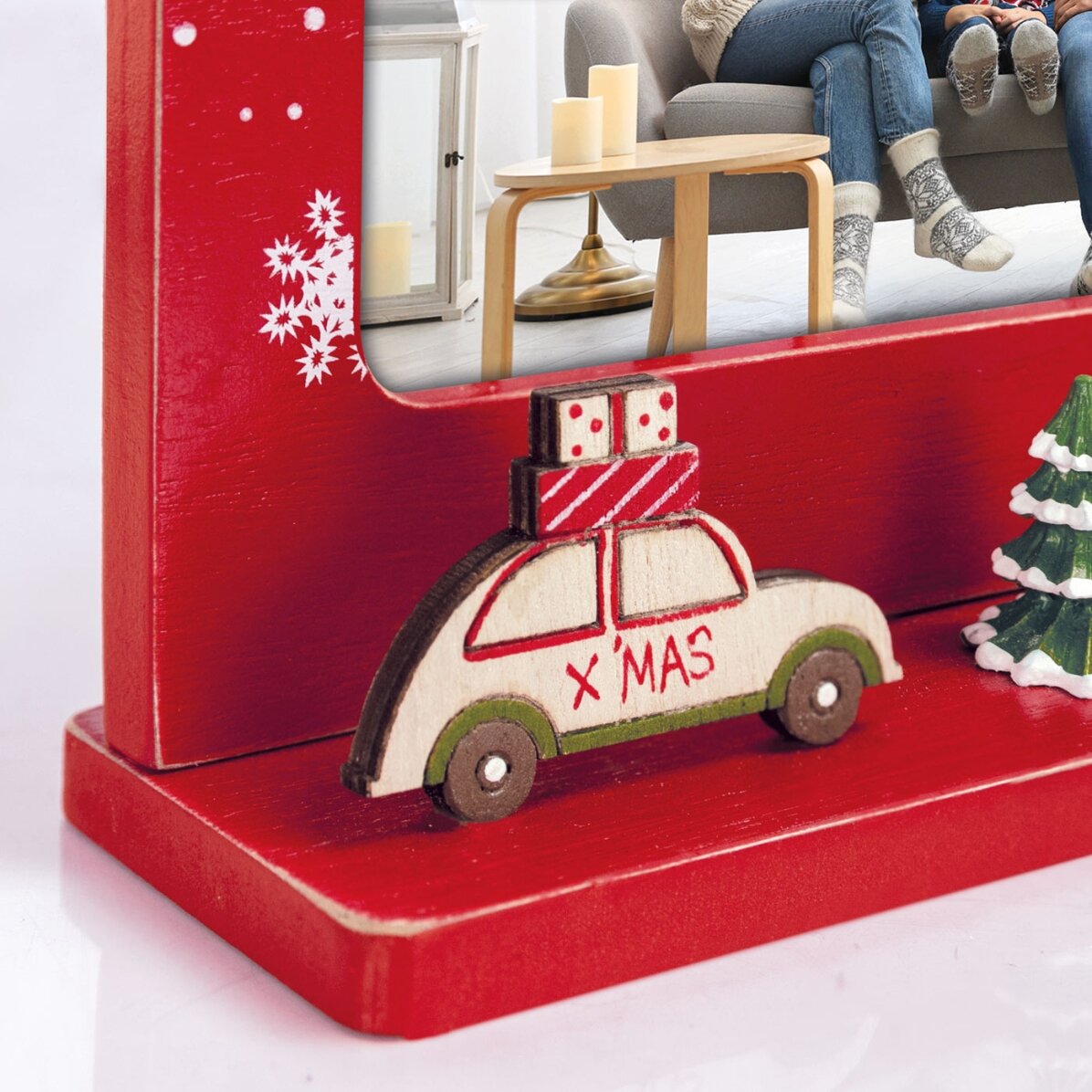 Ramă foto de Crăciun - model Albus