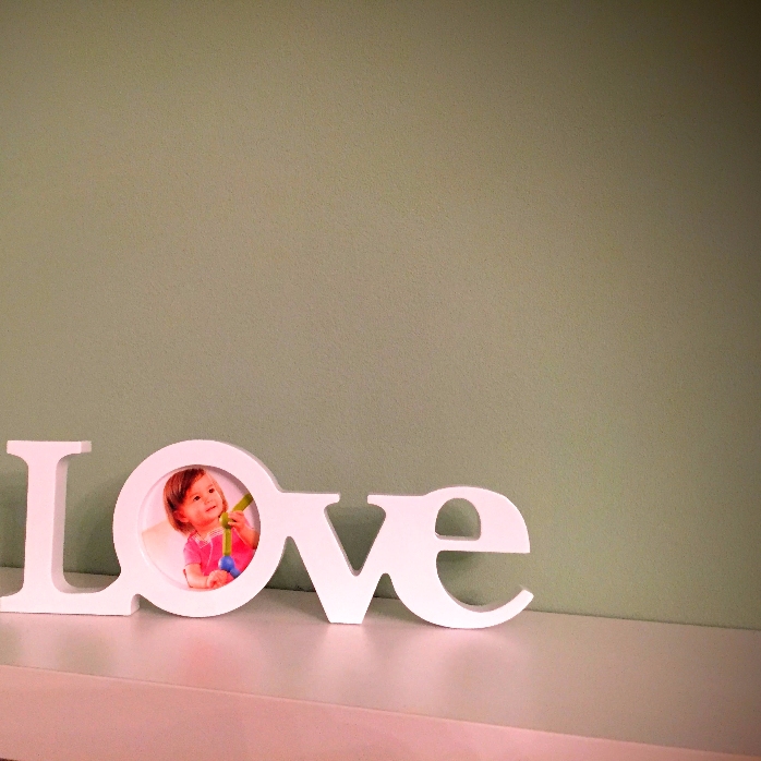 Rama foto Love din mdf